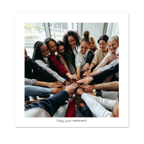 Photo on Metal 40 x 40 cm Photo on Metal 40 x 40 cm