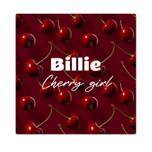 Cherry Coded Pattern Text - Only