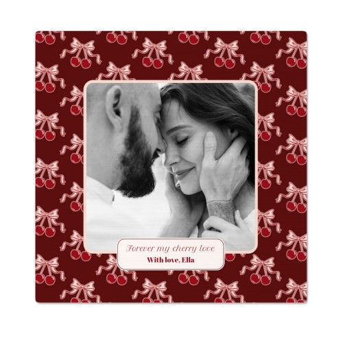 Foto auf Aluplatte gebürstet 40 x 40 cm