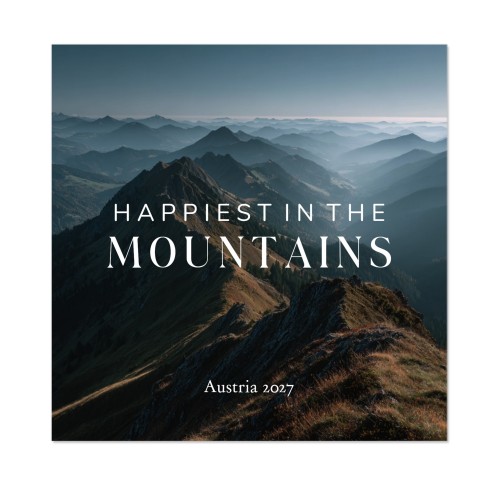 Poster Alu 40 x 40 cm Poster Alu 40 x 40 cm