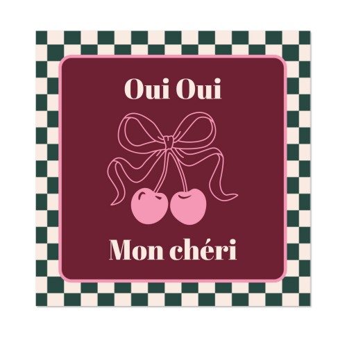 Checker Cherie Mood Text - Only Checker Cherie Mood Text - Only