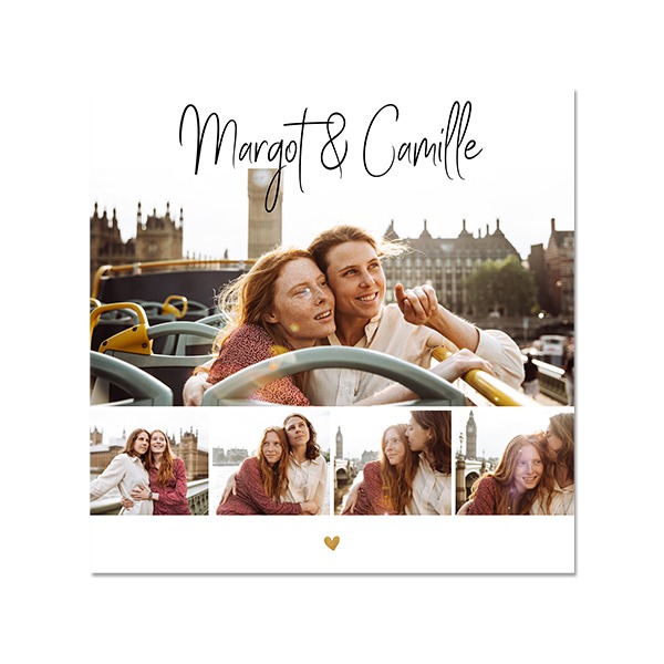 Laminert Alu Poster 40 x 40 cm