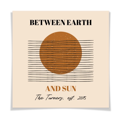 Poster 40 x 40 cm Mat