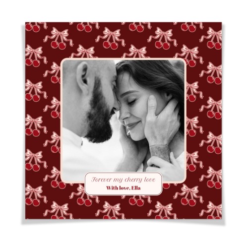 Vintage Cherry Love Text - Only Vintage Cherry Love Text - Only