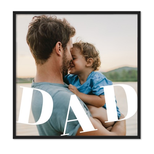 Typo Frame Dad