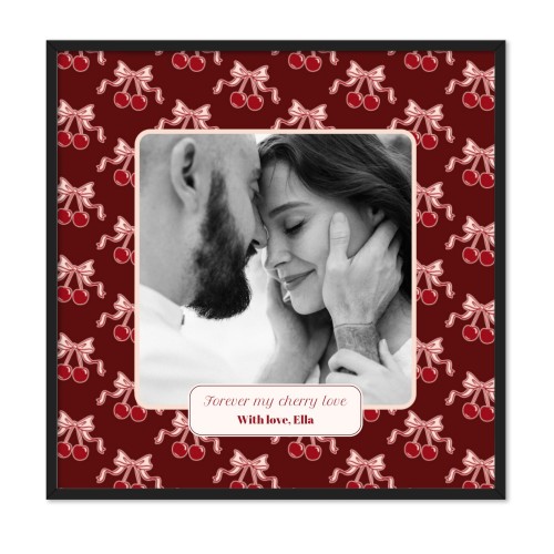 Vintage Cherry Love Text - Only Vintage Cherry Love Text - Only