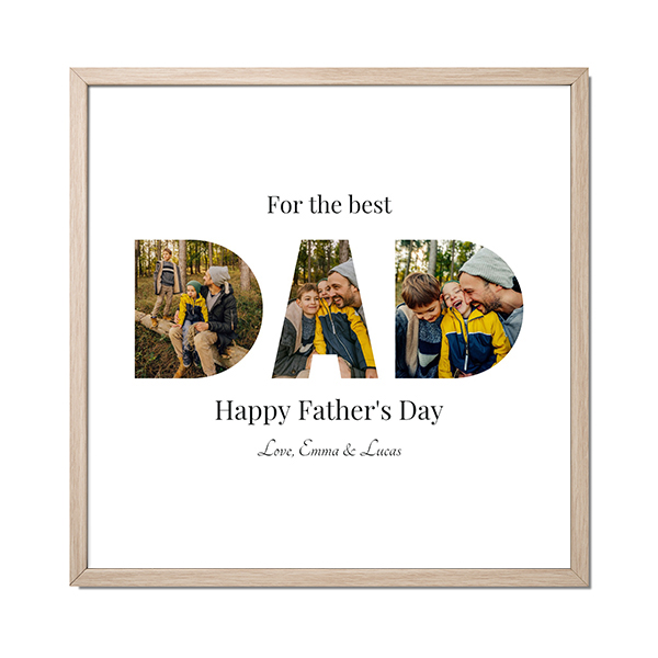 Photo Letters Dad