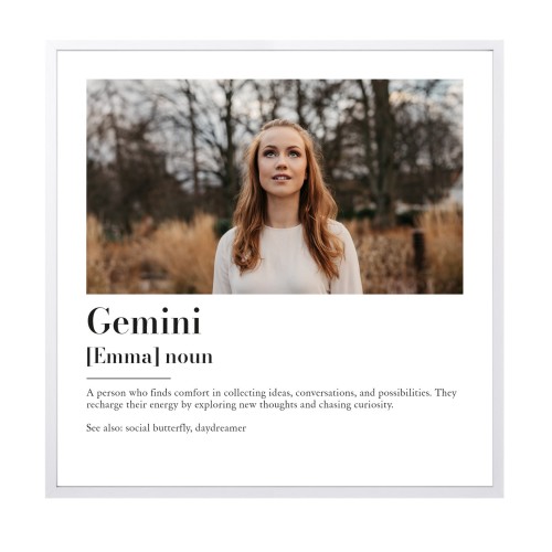 Foto-Collage mit Rahmen 40 x 40 cm Weiss Foto-Collage mit Rahmen 40 x 40 cm Weiss