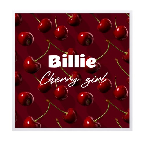 Cherry Coded Pattern Text - Only