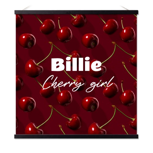 Cherry Coded Pattern Text - Only