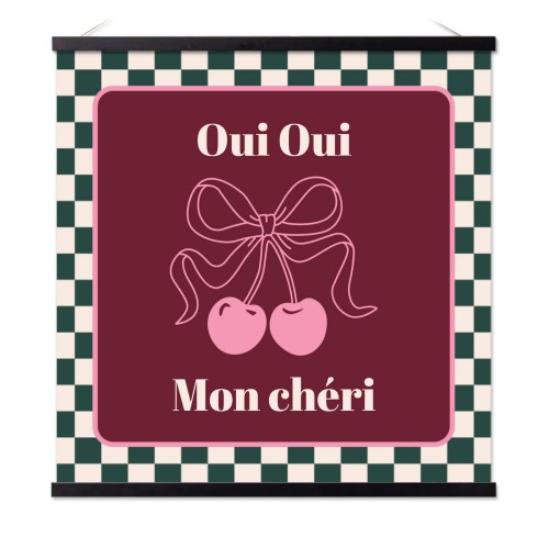 Checker Cherie Mood Text - Only