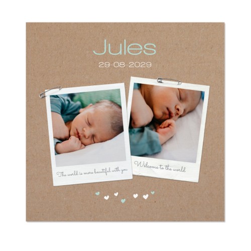 Cardboard Photo Print