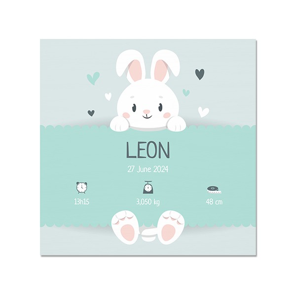 Baby Bunny - Text Only