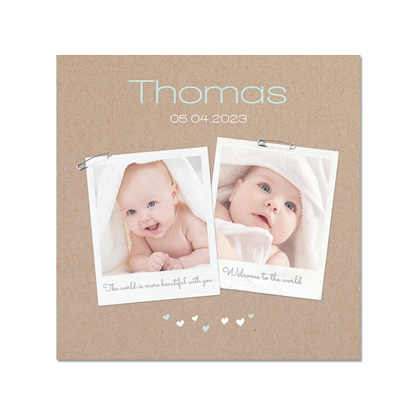 Cardboard Photo Print