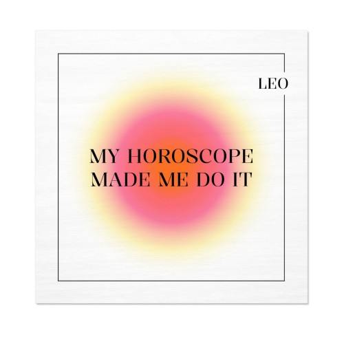 Photo on wood 40 x 40 cm