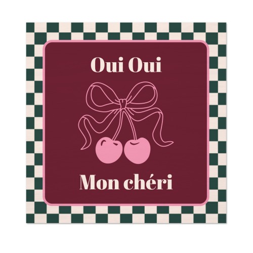 Checker Cherie Mood Text - Only Checker Cherie Mood Text - Only