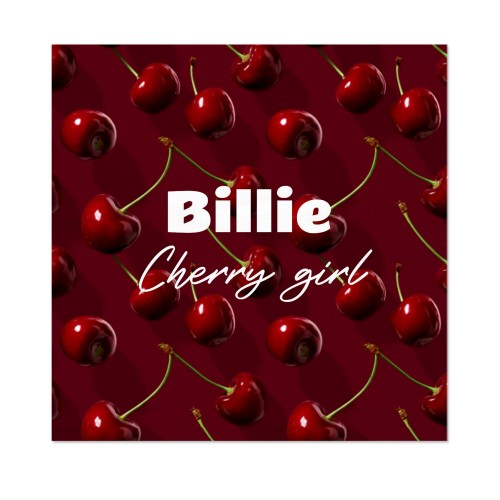 Cherry Coded Pattern Text - Only