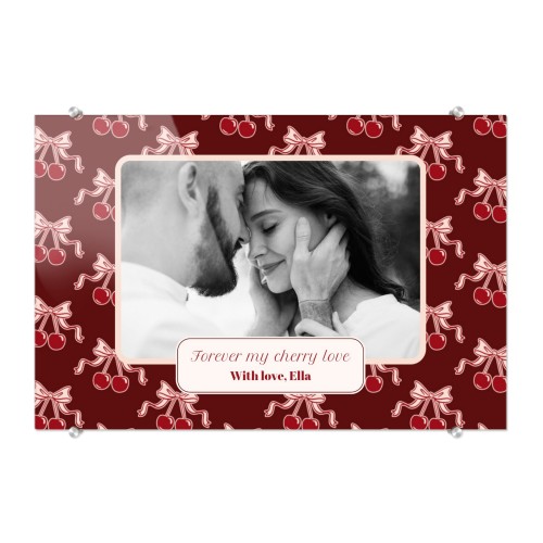 Vintage Cherry Love Text - Only Vintage Cherry Love Text - Only