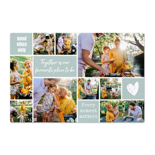 Aluminiumsbilde børstet overflate 40 x 60 cm Aluminiumsbilde børstet overflate 40 x 60 cm