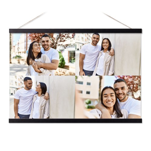 Poster with Magnetic hanger 60 x 40 cm Black