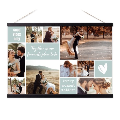 Poster avec support magnétique 60 x 40 cm Noir