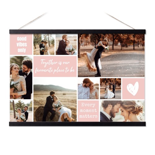 Poster avec support magnétique 60 x 40 cm Noir