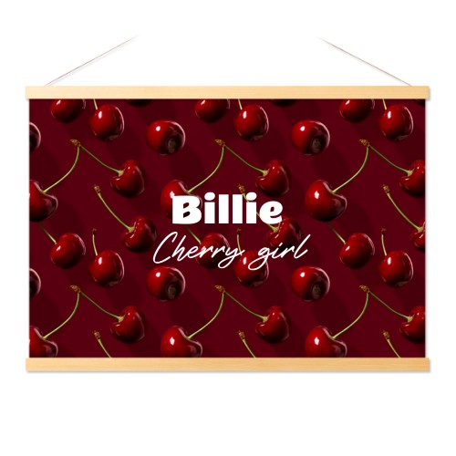 Cherry Coded Pattern Text - Only