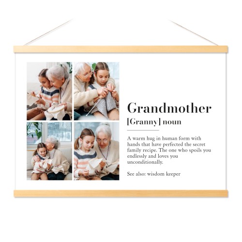 Fotoposter mit magnetischer Posterleiste 60 x 40 cm Natur