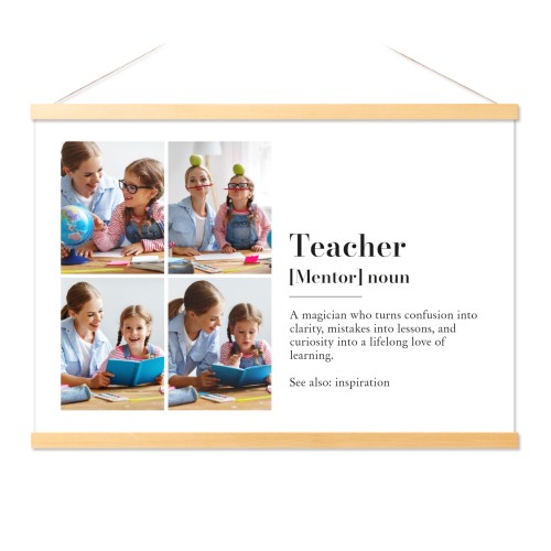 Dictionary Definition with 4 photos