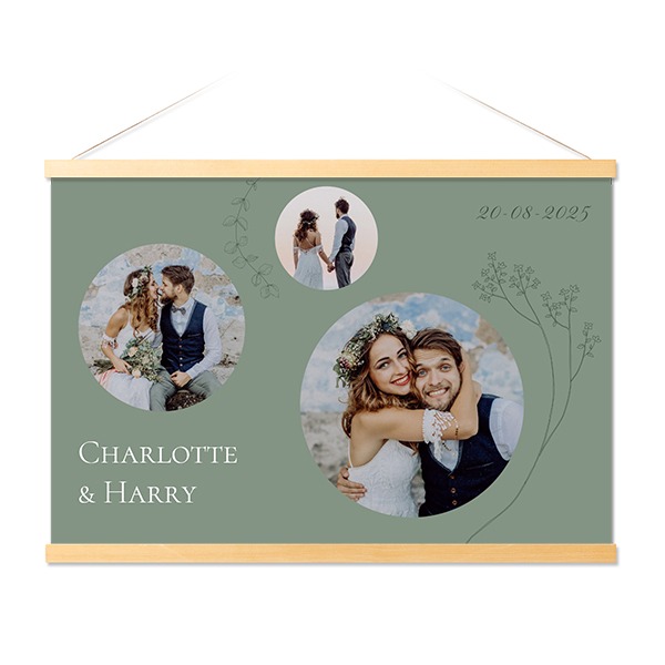 Poster with Magnetic hanger 60 x 40 cm Wood Poster with Magnetic hanger 60 x 40 cm Wood