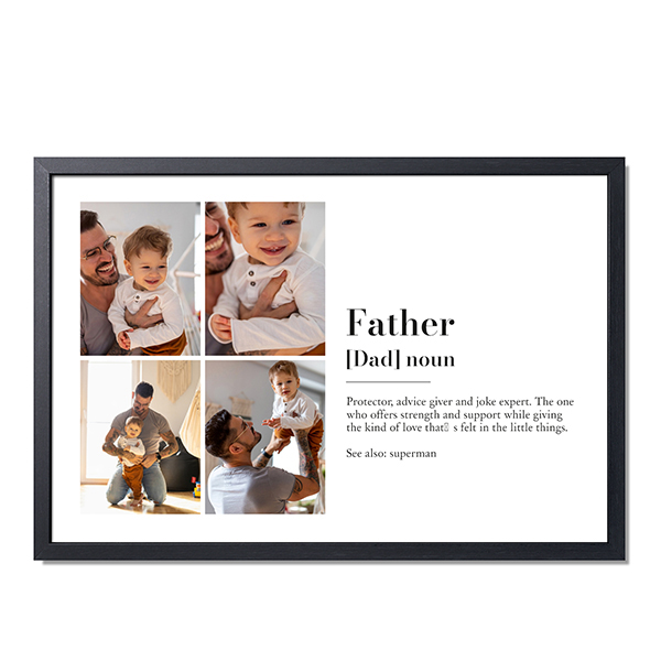 Indrammet plakat 40 x 60 cm Sort Indrammet plakat 40 x 60 cm Sort