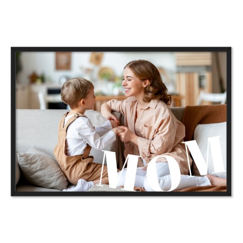 Typo Frame Mom
