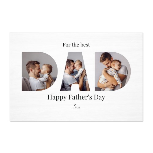 Photo Letters Dad
