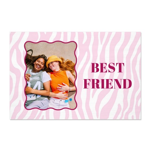 Zebra Swirly Frame Zebra Swirly Frame