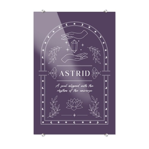 Cosmic Harmony Frame - Text Only