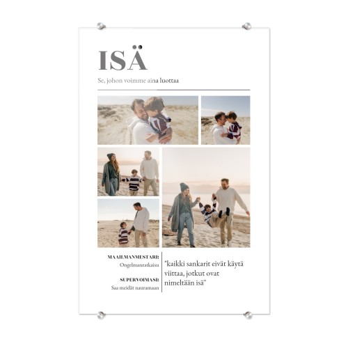 Akryylilasitaulu 40 x 60 cm