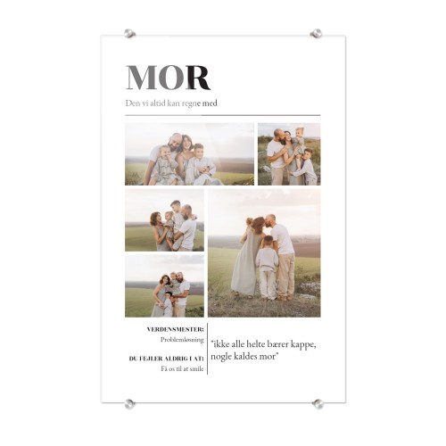 Foto på akryl 40 x 60 cm