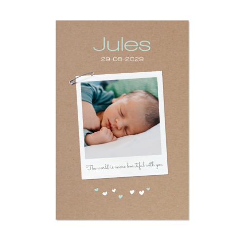 Cardboard Photo Print