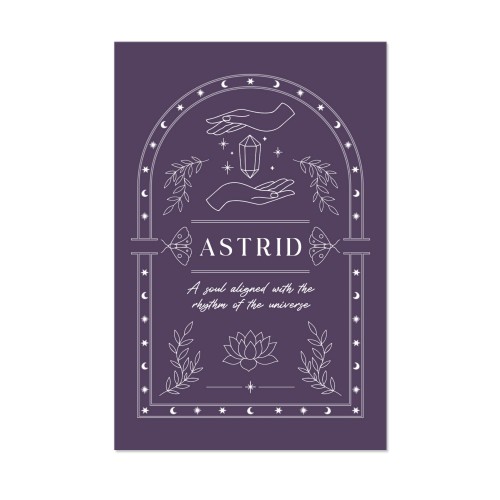 Cosmic Harmony Frame - Text Only