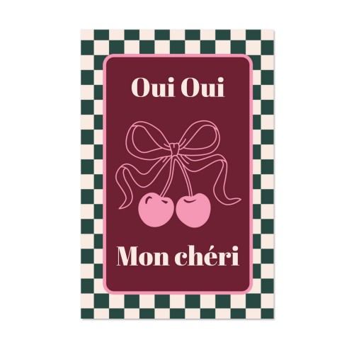Checker Cherie Mood Text - Only Checker Cherie Mood Text - Only
