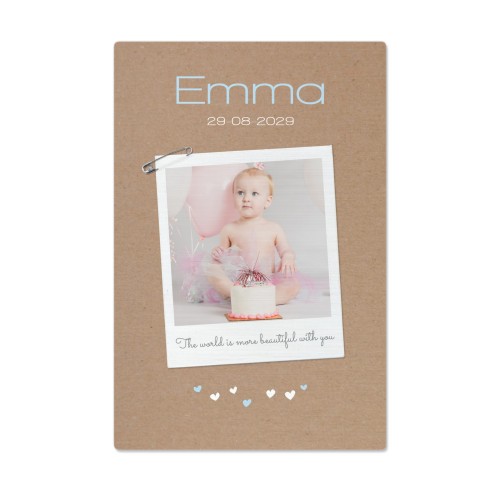 Cardboard Photo Print