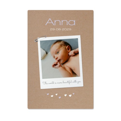 Cardboard Photo Print