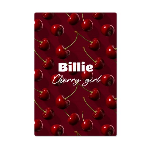 Cherry Coded Pattern Text - Only