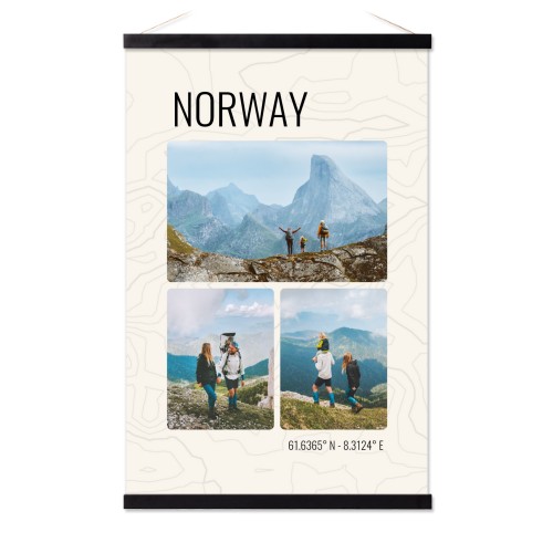 Plakat med Plakatophæng 40 x 60 cm Sort Plakat med Plakatophæng 40 x 60 cm Sort