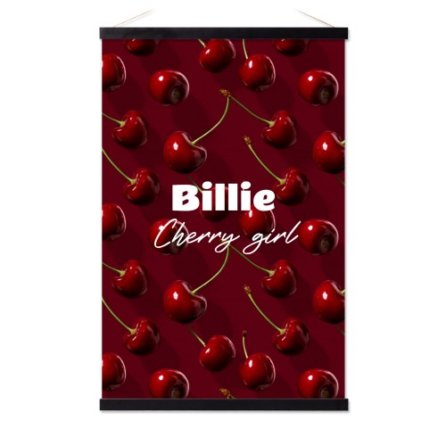 Cherry Coded Pattern Text - Only