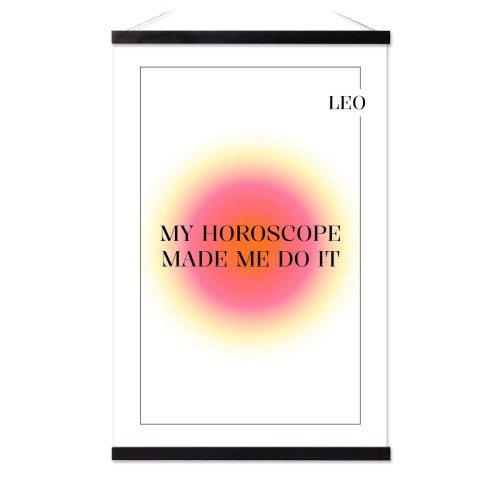 Poster with Magnetic hanger 40 x 60 cm Black Poster with Magnetic hanger 40 x 60 cm Black