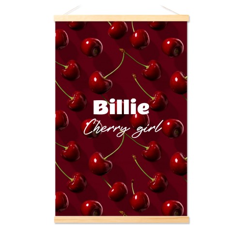 Cherry Coded Pattern Text - Only