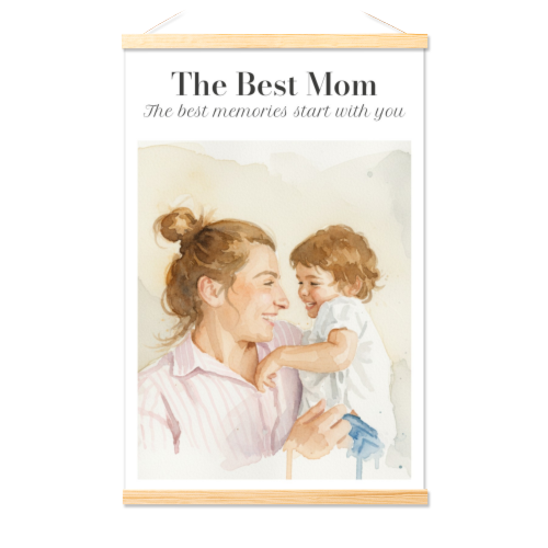 Poster with Magnetic hanger 40 x 60 cm Wood Poster with Magnetic hanger 40 x 60 cm Wood