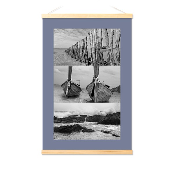 Poster with Magnetic hanger 40 x 60 cm Wood