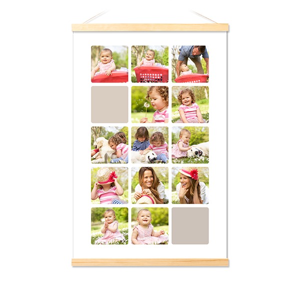 Poster with Magnetic hanger 40 x 60 cm Wood Poster with Magnetic hanger 40 x 60 cm Wood